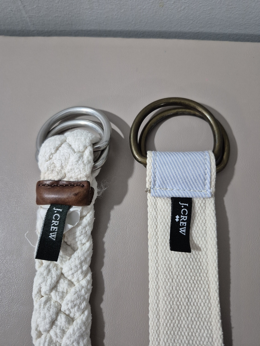 J.Crew Nautical Belt Bundle Rope & Anchor D Ring Belts - Picture 5 of 7